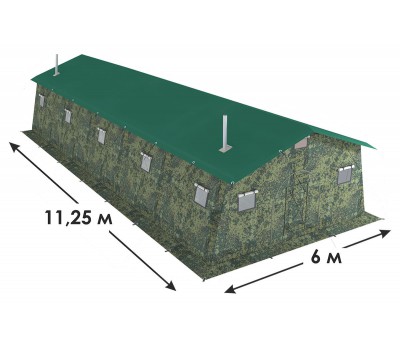 Армейская палатка Берег 40М1 от производителя ПФ "Берег"